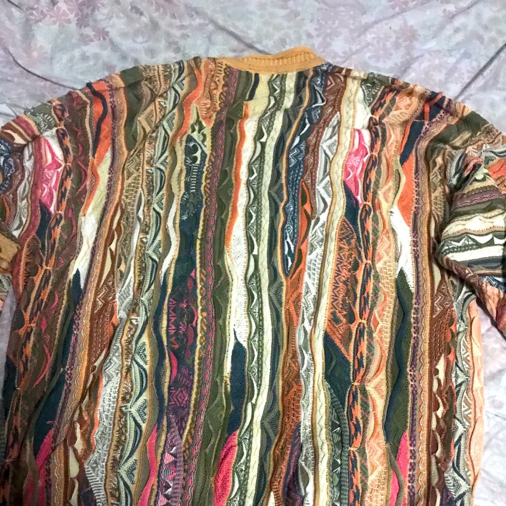 Vintage Coogi sweater. Multi color. Long sleeve.